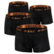 스너그 리오셀 G2&C 자동 분리 기능성 투포켓 땀안차는 드로즈 팬티 쿠팡전용 솔리드 4종세트 [TWO-POCKET]