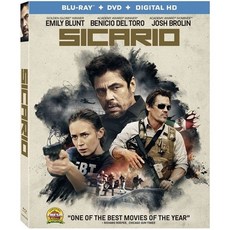 시카리오 Sicario (블루레이 영어) 액션 어드벤처 드라마