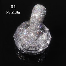 2021 핫 홀로그램 네일 파우더 미러 버블 네일 글리터 네일 아트 용 먼지 장식 크롬 안료 DIY 액세서리, 65