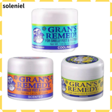 Soleniel 그랜즈레미디 그랜즈 리메디 풋파우더 페퍼민트 오렌지 무향 3가지향, 50ml, 1개, 3개입