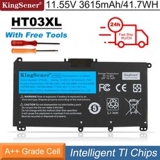 KingSener 파빌리온 HP용 배터리 HT03XL 14-CE0025TU 15-CS0037T 250 G7 HSTNN-LB8L L11421-421 DB8R,