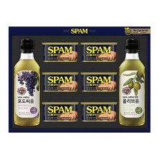CJ 선물세트 스팸 고급유 4호 (쇼핑백)/ 추석 설 명절 집들이 개업 프리미엄 선물 세트
