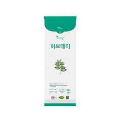 허브데이 중형 4팩, 10매입, 1팩