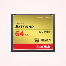 샌디스크 에스티원테크 공식인증 제품 CF카드 Extreme 익스트림 CFXSB, 64GB, 1개