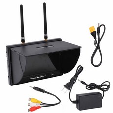 FPV 5.8GHz 40 7 LCD FPV US 100-240V 수신기 모니터 채널 인치 스크린 수신기 모니터