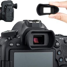 [미국] 509213 Soft Silicon Camera Viewfinder Eyecup Eyepiece Eyeshade for Canon EOS 6DM2 5DM2 6D 5D Ma, Replace Canon EF EB Eyecup