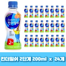 엘지생활건강베비언스킨더밀쉬2단계200ml24