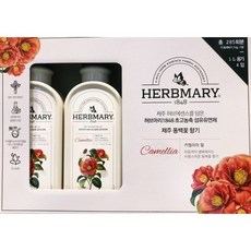 허브마리 카멜리아힐 섬유유연제 1LX4입