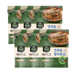 코스트코 비비고 견과류 멸치볶음 60g, 6개