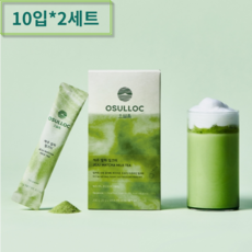 [제스넷] (1+1) 말차 Milk Tea 밀크티 10입 분말 파우더, 20개, 10개입, 20g