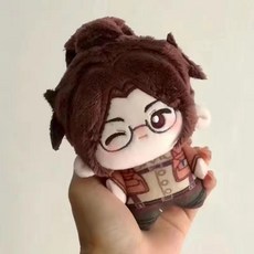 진격의 거인 엘런 예거 한지 조에 10CM 솜인형 누이, 1개