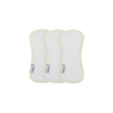 [기저귀 용품] Buttons Bamboo / Organic Cotton Diaper Inserts - Daytime - 3 Pack (Large), 1set