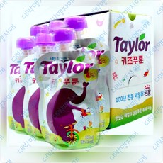 테일러팜스 키즈 푸룬주스80ml 6개/골든푸룬 유아변비/어린이 건강간식/무설탕 퓨레, 단품