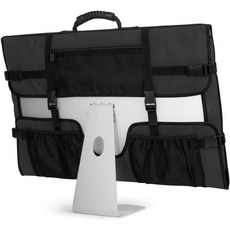 CURMIO 애플 아이맥 27인치 모니터 커버 여행 이동 백 가방