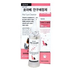 꽁S몰 쏘아베 안구세정제 120ML 반려 아이크리너, 1개