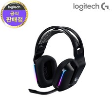 로지텍 G733 7.1 서라운드 무선 게이밍 헤드셋, 블랙