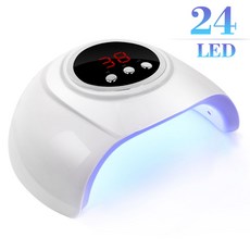 네일 건조기 uv 램프 전문 드라이어 24 UV LED 조명 빠른 경화 젤 살롱 도구, MJD-S6-USB