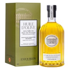 프랑스 샤토 에스투블론 Chateau dEstoublon Extra Virgin Olive Oil 보 드 프로방스 엑스트라 버진 올리브 오일 500ml, 1개