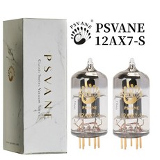 PSVANE진공관 ECC83 12AX7 12AU7 ECC82 ECC81 12AT7 EL84 진공관 증폭기 HIFI 오디오 증폭기 키트 DIY 프리앰프, 14)12AX7S 2pcs Matched Pair, 14.12AX7-S - 2pcs Matched Pair