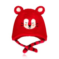 신생아호랑이니트모자