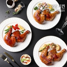 [푸라닭]빅사이즈 통 닭다리구이 250g 3종 4팩, 블랙알리오 4팩, 4개