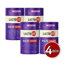 종근당건강 락토핏 다이어트 4통(4개월분), 480g, 1세트