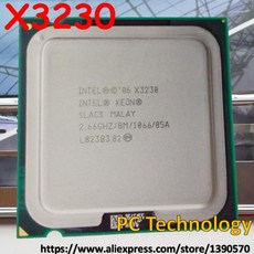인텔 제온 쿼드 코어 X3230 데스크탑 CPU 266GHz 95W 8MB 1066MHz LGA775 1 일 이내