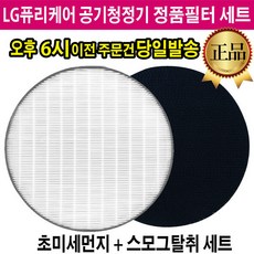 LG 퓨리케어 공기청정기 정품 필터 세트 AS120VAS, 1개