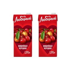 체리주스 류비미/ LYUBIMIY Cherry Juice, 2개, 1.93L