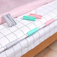 스마트매트클립 침대시트 이불 고정집게 밀림방지 패드, 1개, 침대시트고정핀 그린 12p