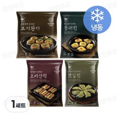 사옹원 명절2 (4종-고기완자+오미산적+동태전+깻잎전), 1세트