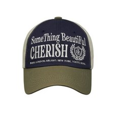 LARTIGENT LY CHERISH BALL CAP(NAVY)