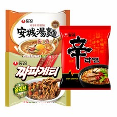 농심신라면10봉+짜파게티10봉+안성탕면10봉 (총30봉), 1세트