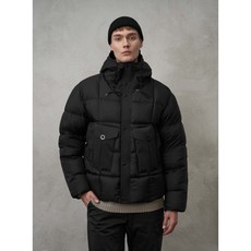[공식정품] TENC 텐씨 24FW 다운자켓 남성 템페스트 콤보 다운 점퍼 블랙