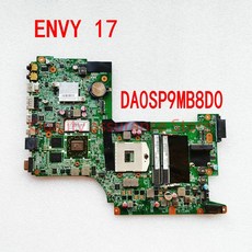 ENVY 17T-2100 노트북 17-2108TX 17-2190BR 마더보드 DDR3 660203-001 DA0SP9MB8D0, 한개옵션0 - d9tx