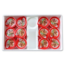 바른팜스 청도 씨없는감 아이스홍시 100g (12개입/24개입) 냉동홍시, 8-2 (100gx24개입)