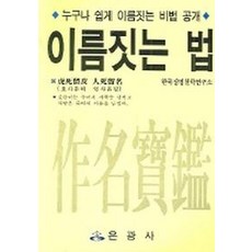 이름짓는 법, 은광사