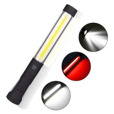 휴대용 COB 손전등 USB 충전 가능 LED 작업등 자성 COB 초롱등 야외용, 2039형, 1개