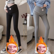 부산금정상점 워머레깅스 임부팬츠 봄가을 계절 레깅스바지 두터운 융털 보온 핏아우터 스타일리시 와이드 루즈핏 겨울 옷 타입
