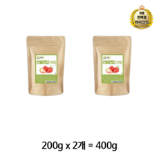 가루랑 딸기 농축 분말, 400g, 1개