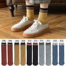 삭스 두꺼운 기모 융 INS트렌드 바닥재 마루 장양말 가을 타입 롱 면양말 남자