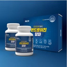순도 90% 콘드로이친 40대 50대 관절 연골 건강 도움 무릎 손가락 뼈 건강 영양보충 케어 사은품 알약케이스 증정, 12개