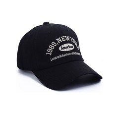 글램공식 뉴욕 자수 로고 볼캡 모자 남녀 공용