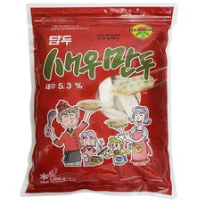 담두 새우만두1kg x 2봉지, 2개, 1kg