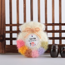 핸드메이드 한복 복주머니 수세미 어린이집 설날 새해 추석 명절 외국인 선물 / 대량구매 가능