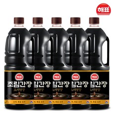 해표 요리명장 조림간장 1.8L, 5개