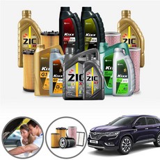 QM6 2.0 D 디젤 합성엔진오일 필터세트 8리터 a0582+mbe-006 ONL-0500540 cs05014, 맥원 5W40 필터세트