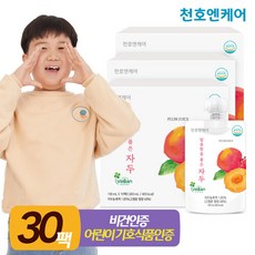[천호엔케어] 달콤함을 품은 자두 100mL 10팩, 3박스