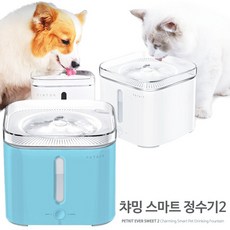 펫킷 챠밍 스마트 강아지 고양이 정수기 ver.2, 1개, 블루