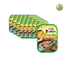 샘표 고기쌈 싸먹는 깻잎, 70g, 180개